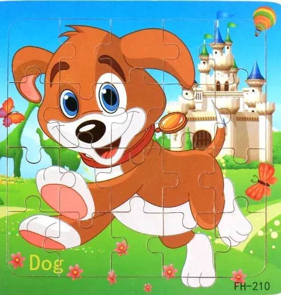 Wooden jigsaw puzzle toy - www.Shopthatapp.com