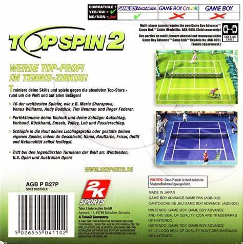Top Spin 2 (usagé) - www.Shopthatapp.com