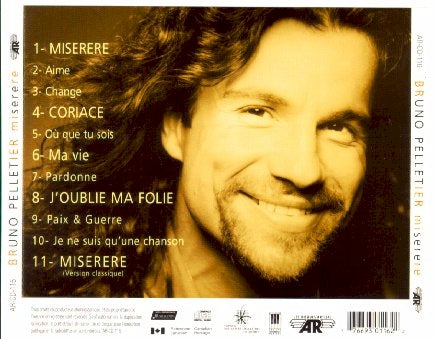 Bruno Pelletier / Miserere - CD (Used) - www.Shopthatapp.com