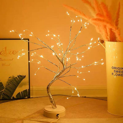 Led Copper Wire Light Bedroom Desk Table Light - www.Shopthatapp.com