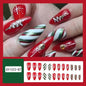 24pcs Christmas False Nail Decal stickers - www.Shopthatapp.com