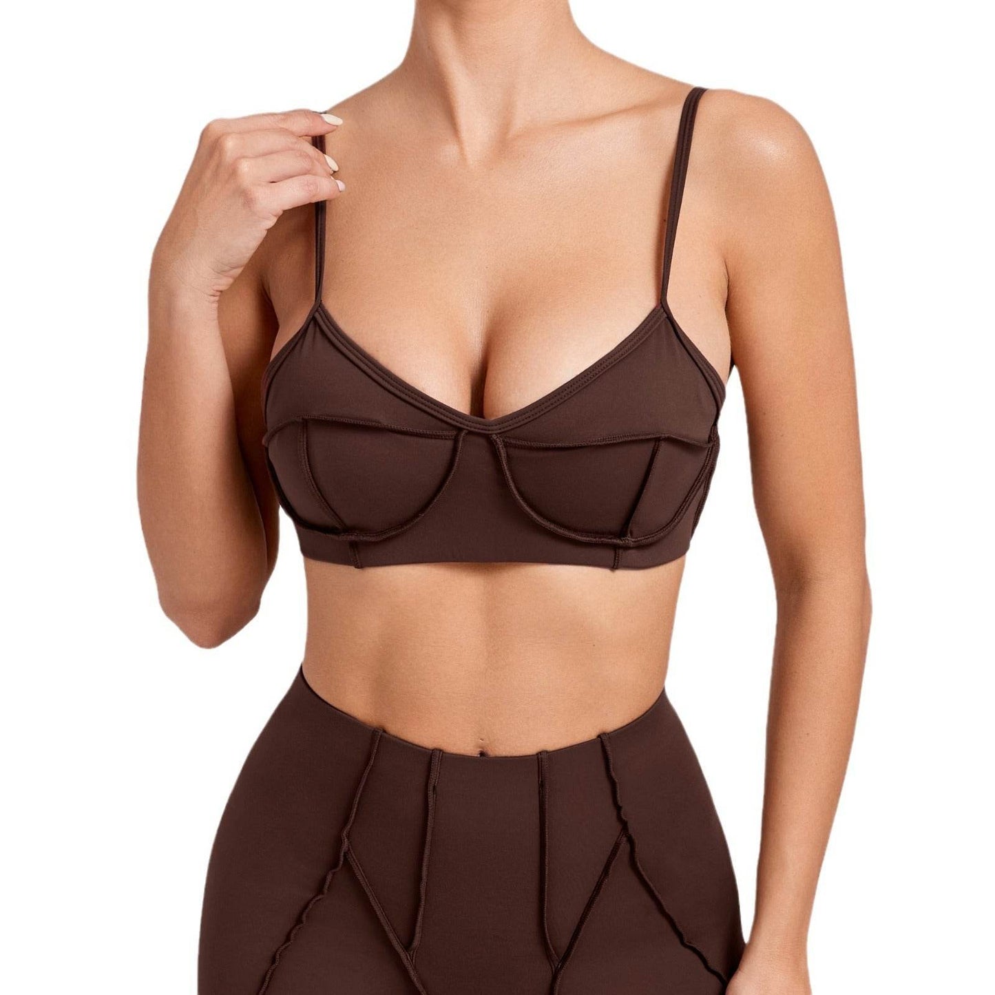 High support sports Workout bra Top for Gym Yoga Exercise - www.Shopthatapp.com