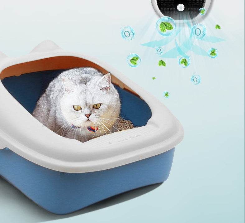 Pet Litter Box Smart Deodorizer Dog Cat Air Purifier - www.Shopthatapp.com