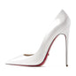 12cm high heels pointed toe stiletto shoes - www.Shopthatapp.com