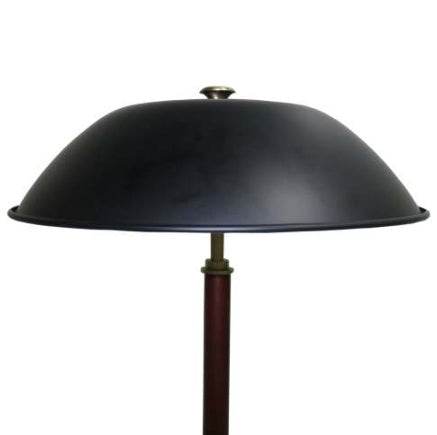 High Quality Hotel European Modern Bed Side Nightstand Decorative Led Table Desk Lamp, Cosmiclume Black Umbrella Shaped Table Lamp - Walnut - Bronze 110V - www.Shopthatapp.com