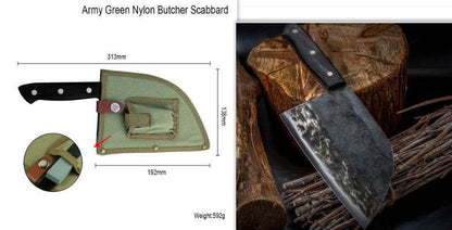 Stainless Steel Meat Cleaver Chef's Knife Cleaver - www.Shopthatapp.com