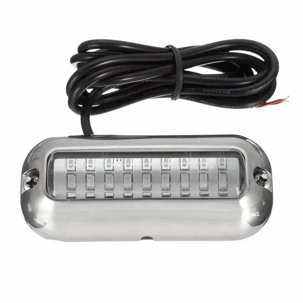 12V led 27 LED marine stainless steel lamp With extension Cable - www.Shopthatapp.com