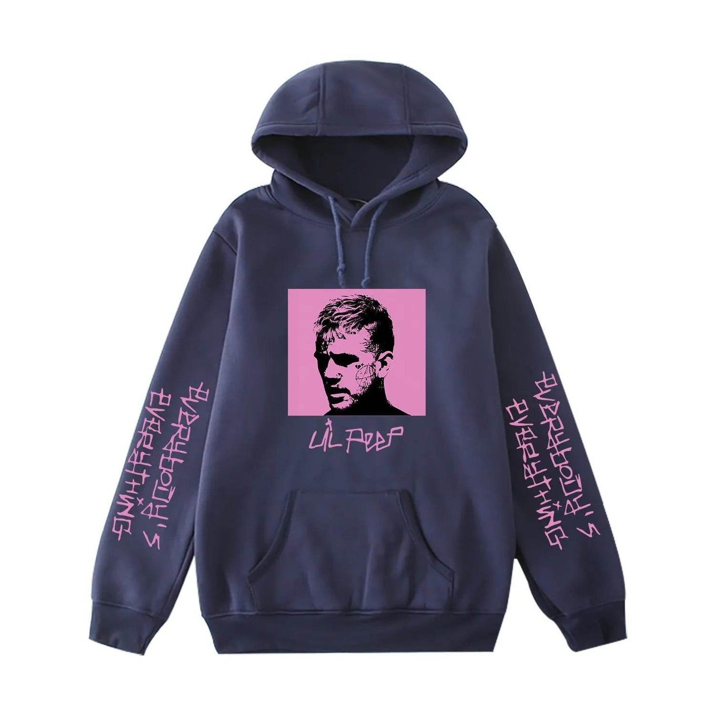 Lil Peep Drawstring Hooded Sweatshirt Pullover Pocket Unisex Hoodie - www.Shopthatapp.com