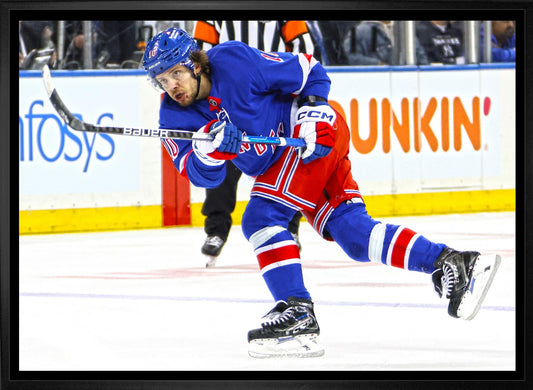 Artemi Panarin 20x29 Framed Canvas New York Rangers - www.Shopthatapp.com