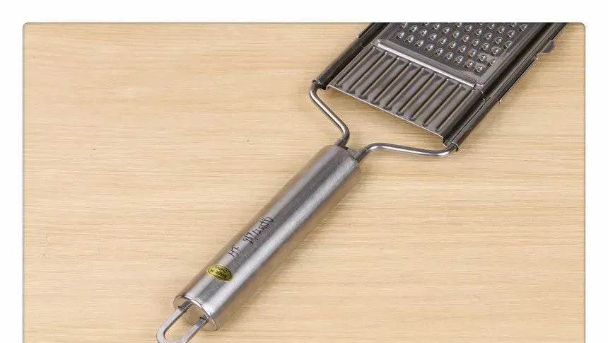 Stainless Steel Grater, Vegetable And Fruit Slicer, Peeler - www.Shopthatapp.com