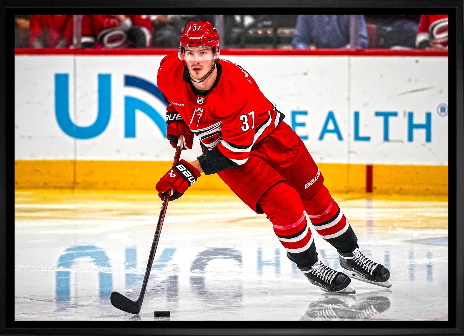 Andrei Svechnikov 20x29 Framed Canvas Carolina Hurricanes - www.Shopthatapp.com
