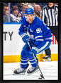 John Tavares 20x29 Framed Canvas Toronto Maple Leafs - www.Shopthatapp.com