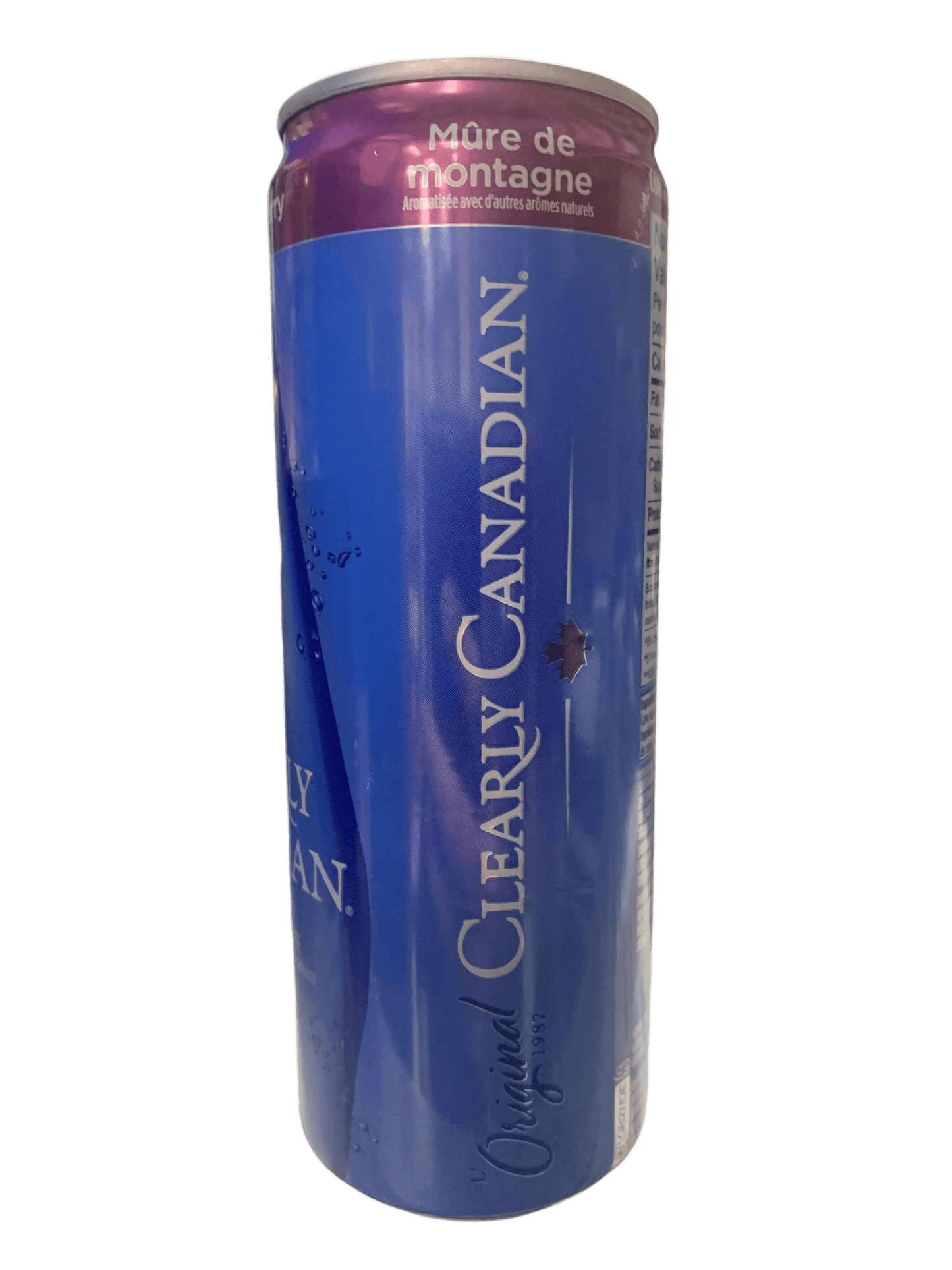 Clearly Canadian Sparkling Mountain Blackberry Cans 355ML - Canadian Edition - www.Shopthatapp.com