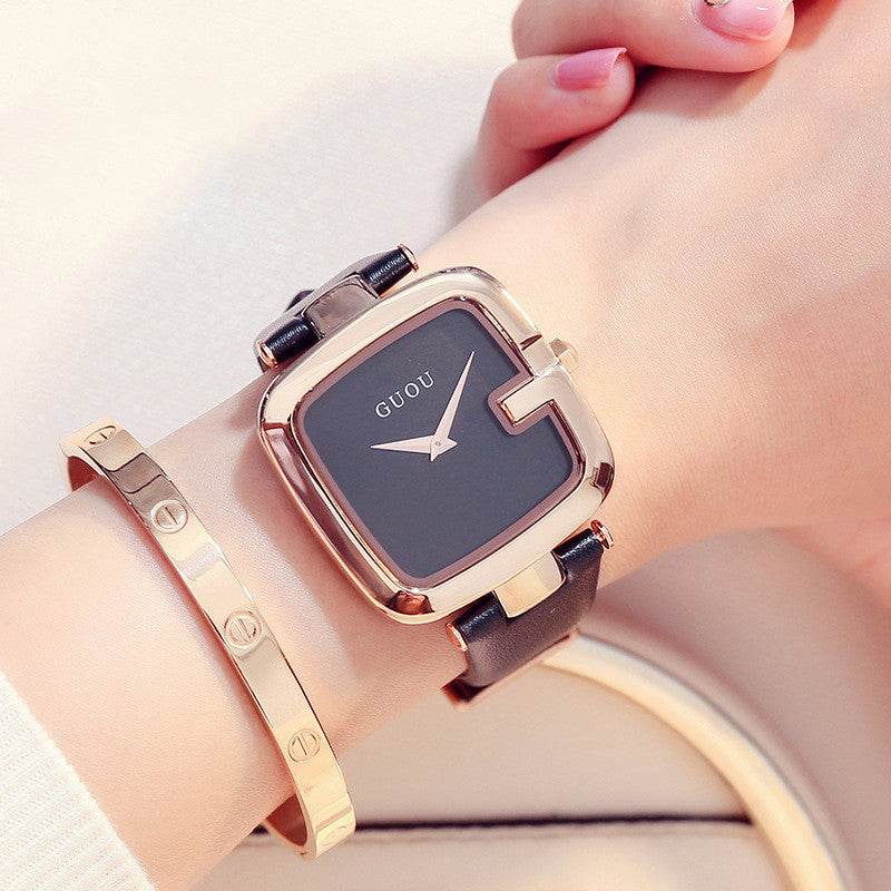 Square bracelet watch - www.Shopthatapp.com