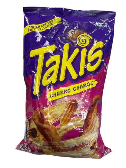 Takis Limited Edition Churro Charge 260G - Canadian Edition - www.Shopthatapp.com