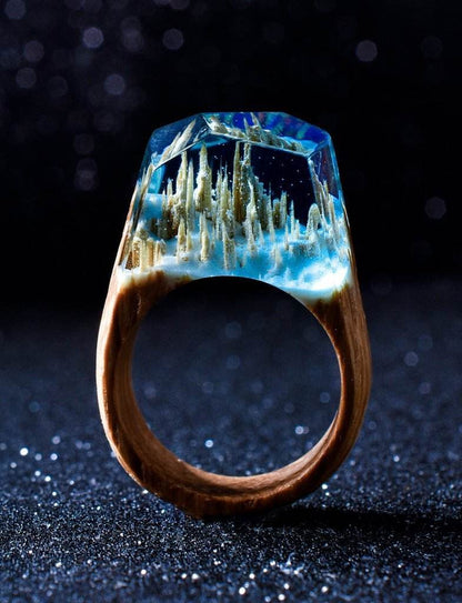 Resin wood ring - www.Shopthatapp.com