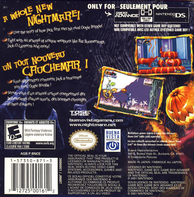 Tim Burton's The Nightmare Before Christmas: The Pumpkin King (usagé) - www.Shopthatapp.com