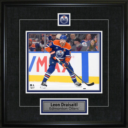 Leon Draisaitl Framed Pin & Plate Edmonton Oilers - www.Shopthatapp.com