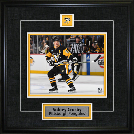 Sidney Crosby Framed Pin & Plate Pittsburgh Penguins - www.Shopthatapp.com