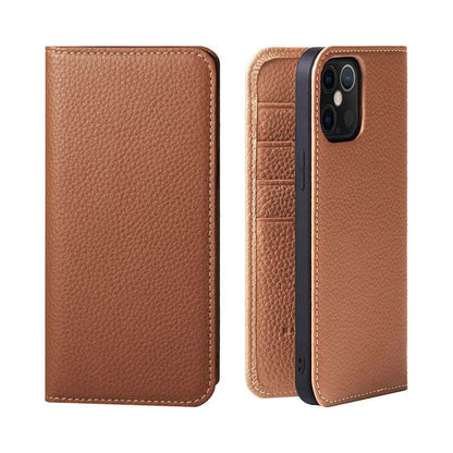 Applicable Leather Case Drop-resistant Flip Cover - www.Shopthatapp.com