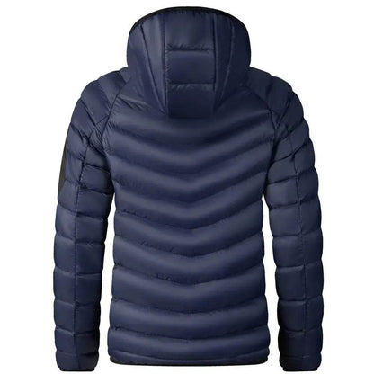 Winter Padded Thick Hooded Puffer Rain Jacket for men - www.Shopthatapp.com