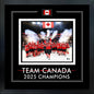 Team Canada 8x10 with Printed Glass 2025 Champions - www.Shopthatapp.com