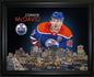 Connor McDavid 16x20 Framed Skyline Print Edmonton Oilers - www.Shopthatapp.com