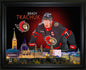 Brady Tkachuk 16x20 Framed Skyline Print Ottawa Senators - www.Shopthatapp.com