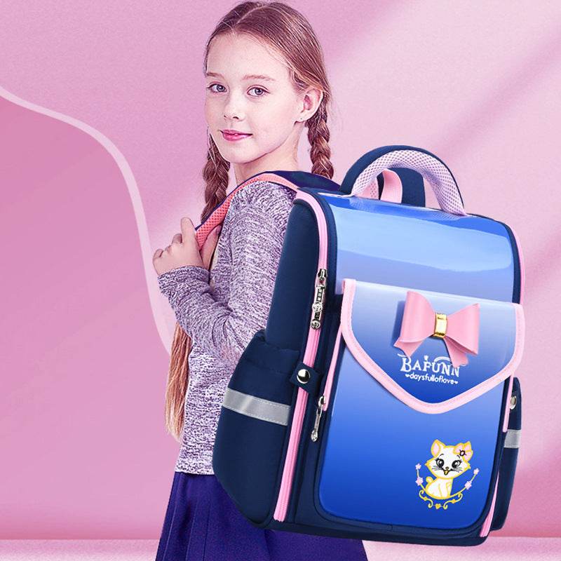 Large Capacity Children Reduce Study Load Protection School Bag - www.Shopthatapp.com