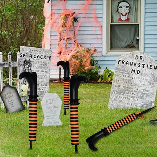 Halloween Decorations Inverted Elf Leg Layout Props - www.Shopthatapp.com