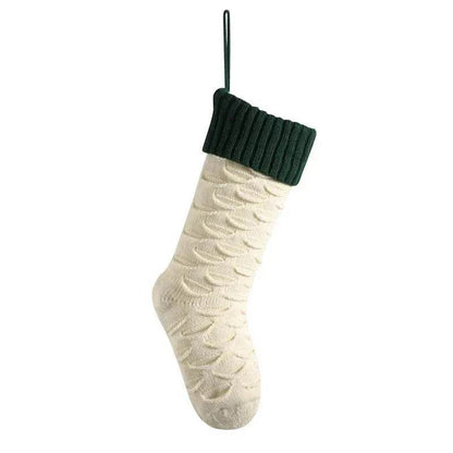 Christmas Gift Bag Decorative Socks Knitted Hanging Decoration - www.Shopthatapp.com