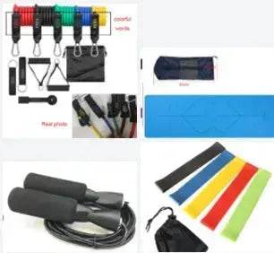 Fitness Rally Elastic Rope Resistance Band set - www.Shopthatapp.com