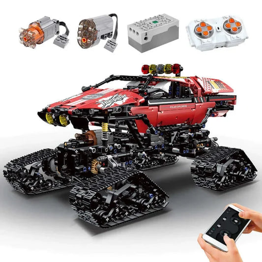 1381pcs Mould King Polar Explorer Blocks - Kidstoylover - www.Shopthatapp.com #