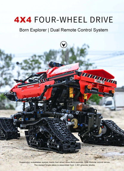 1381pcs Mould King Polar Explorer Blocks - Kidstoylover - www.Shopthatapp.com #