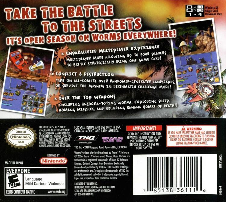 Worms: Open Warfare (usagé) - www.Shopthatapp.com