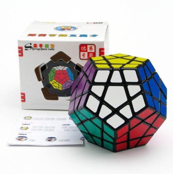 3rd Order Stickerless Dodecahedron Speed Cubes Brain Teaser Twist Puzzle Toy - www.Shopthatapp.com