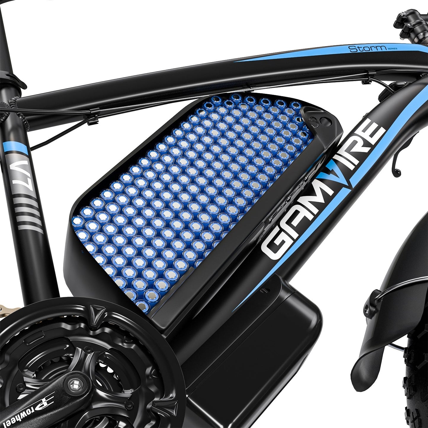 E·BYCCO&GAMVIRE 24" V7PRO Dual Motors 4000W Peak 5000W 52V 32AH Long Distance Electric Bike - www.Shopthatapp.com