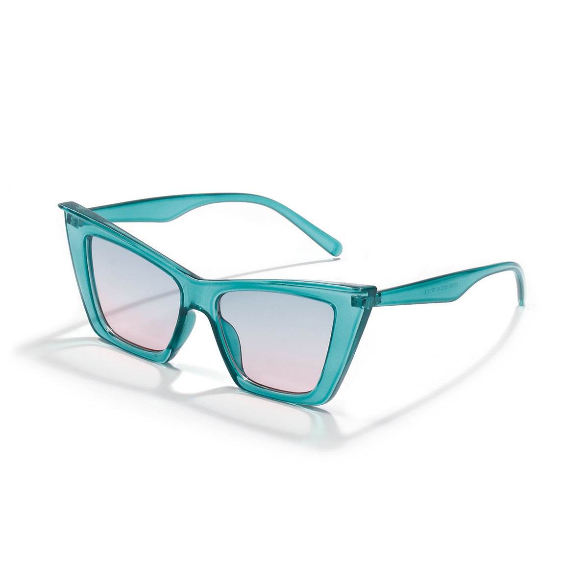 Triangle cat's eye glasses - www.Shopthatapp.com
