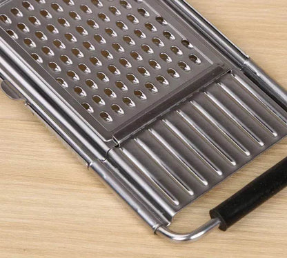 Stainless Steel Grater, Vegetable And Fruit Slicer, Peeler - www.Shopthatapp.com