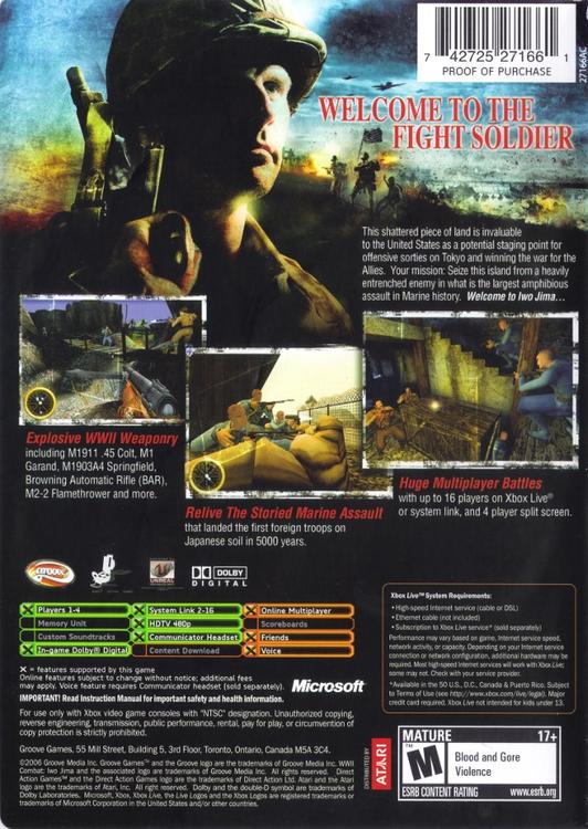 World War II Combat: Iwo Jima (usagé) - www.Shopthatapp.com