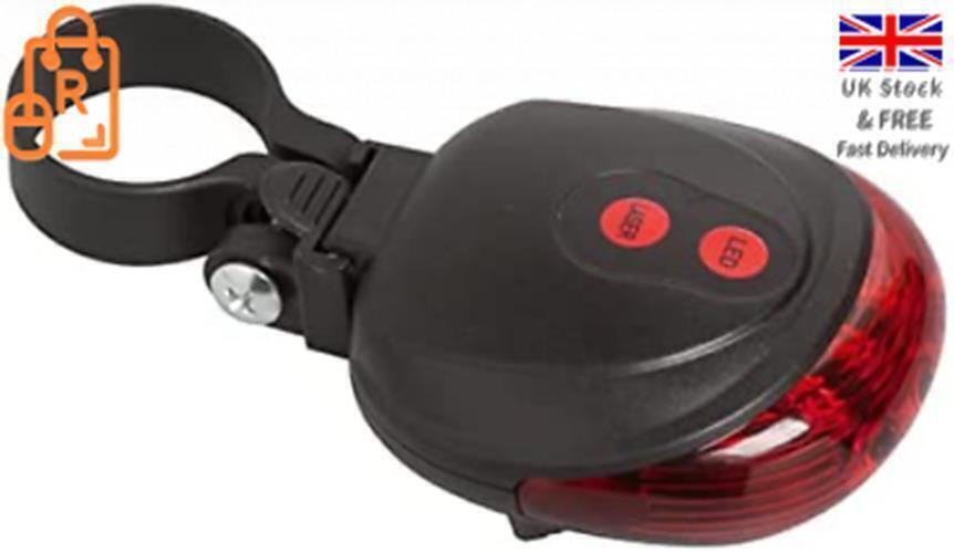 Pursuit Laser Bike Lane Marker and Tail Light / Rear Light with 7 LED Functions - www.Shopthatapp.com