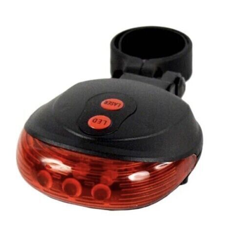 Pursuit Laser Bike Lane Marker and Tail Light / Rear Light with 7 LED Functions - www.Shopthatapp.com