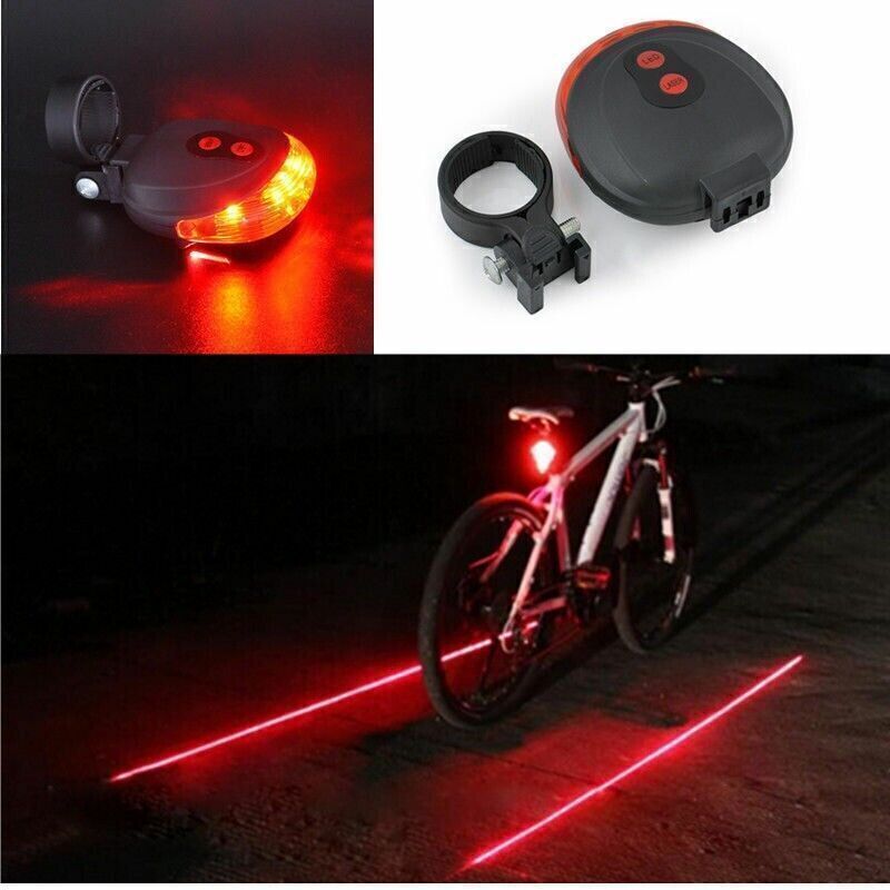 Pursuit Laser Bike Lane Marker and Tail Light / Rear Light with 7 LED Functions - www.Shopthatapp.com