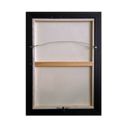 Wayne Gretzky 20x29 Framed Canvas Oilers Stanley Cup-V - www.Shopthatapp.com