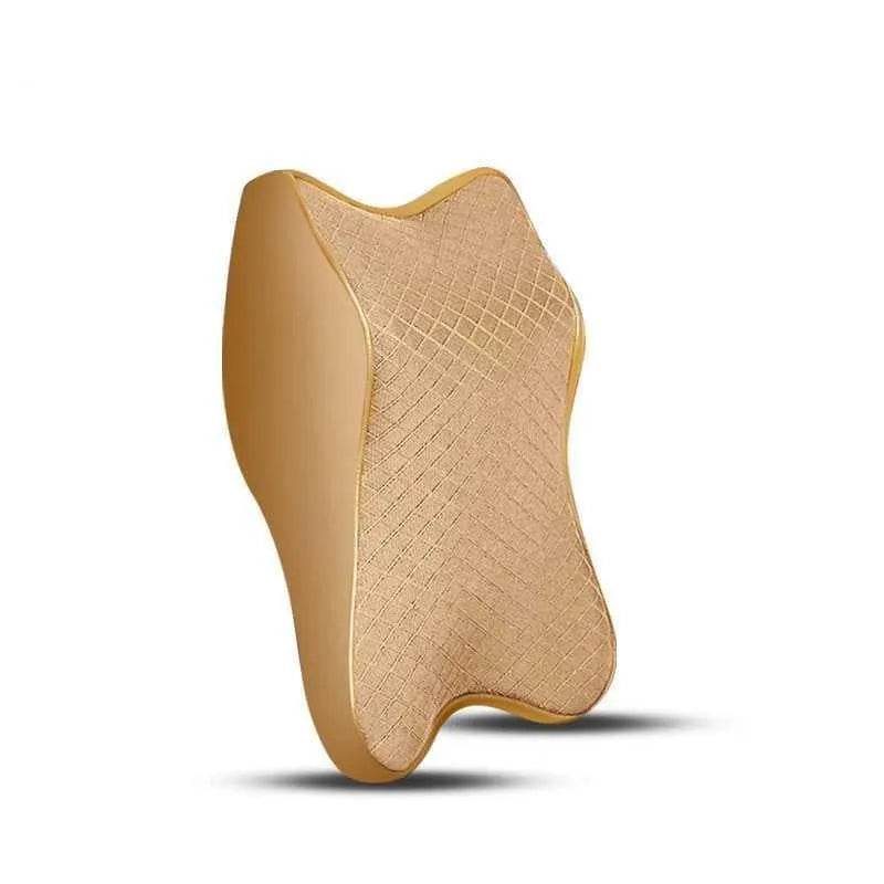 Car Memory foam headrest neck protector Lumbar support pillow - www.Shopthatapp.com