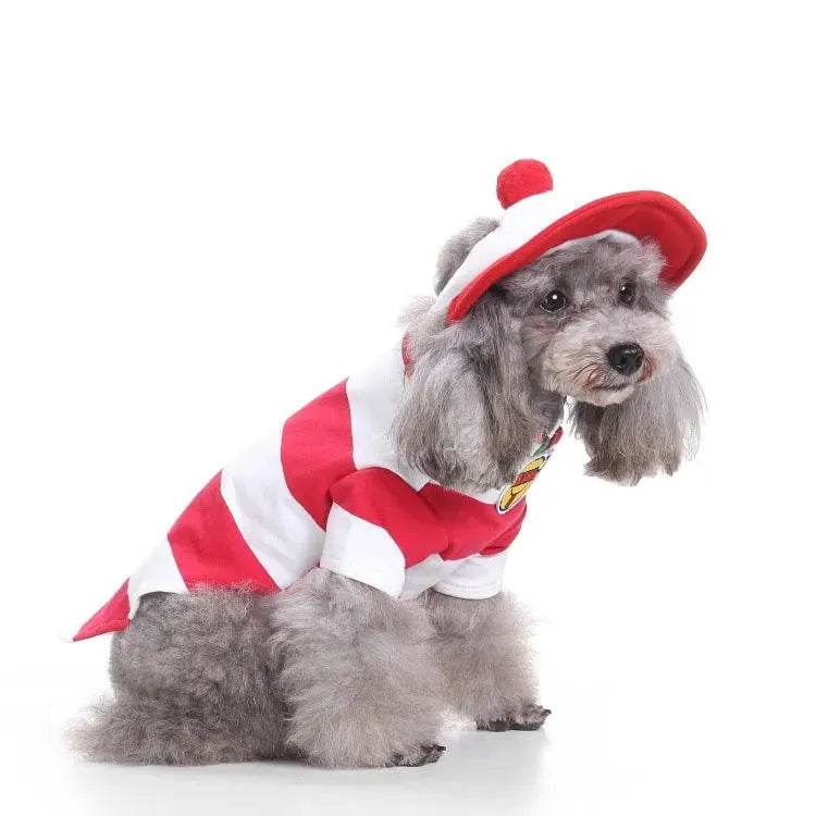 Christmas old man dog clothes - www.Shopthatapp.com