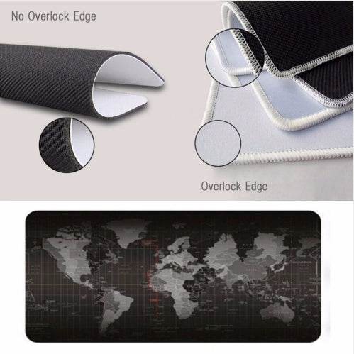 Locking Oversized Non-Slip Thick Keyboard And Mouse Pad - www.Shopthatapp.com