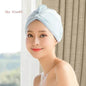 Women's Microfiber Hair Dryer Cap Absorbent Hair Towel. - www.Shopthatapp.com