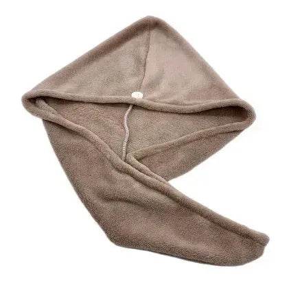 Women's Microfiber Hair Dryer Cap Absorbent Hair Towel. - www.Shopthatapp.com