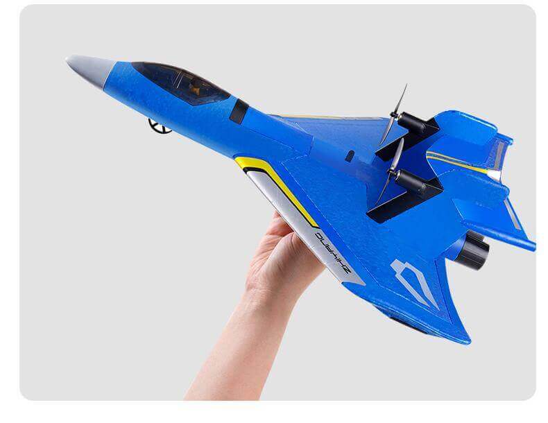 Planeur télécommandé 3-en-1 Kidstoylover : mer, terre et air - Mousse EPP imperméable, équilibre intelligent
